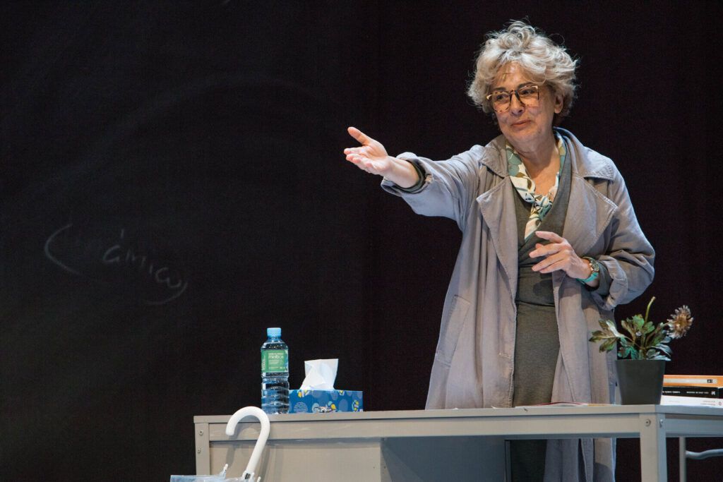 Isabel Ordaz y Marcial Álvarez traen la tragicomedia 'La Profesora' para la tercera tarde del Festival de Teatro de La Almunia